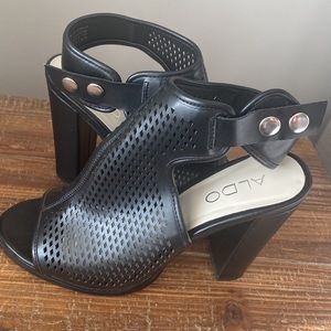 Aldo Block Heels Size 8